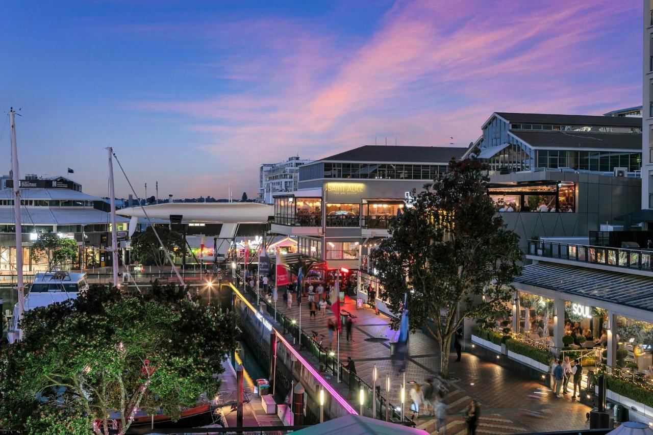 Glamorous Getaway - Heart Of The Viaduct 'Quays' Auckland Eksteriør bilde
