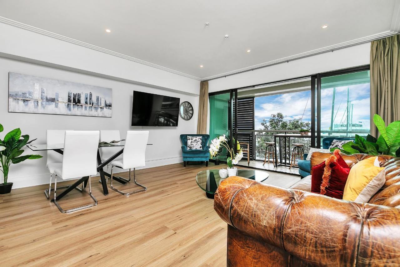 Glamorous Getaway - Heart Of The Viaduct 'Quays' Auckland Eksteriør bilde